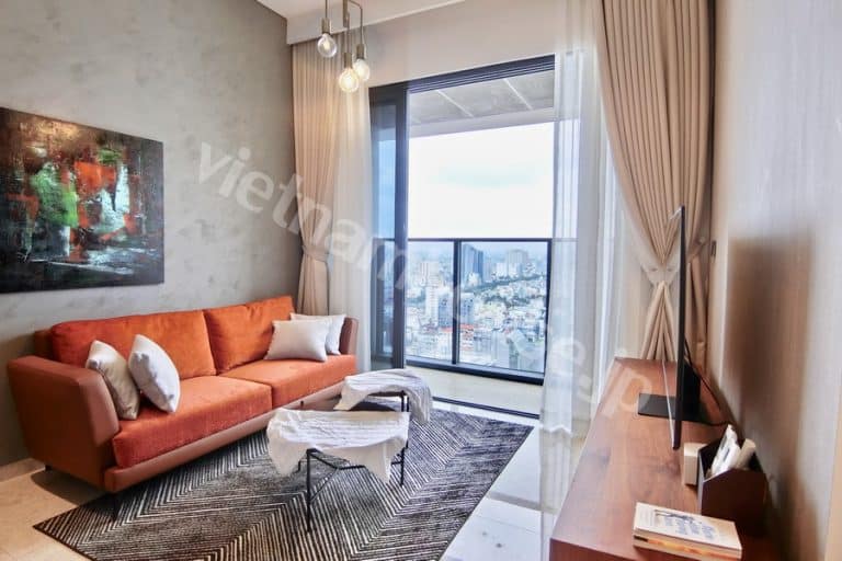 Cho thuê The Marq 3PN tầng cao – View thoáng, nhà đẹp