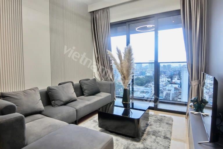 Căn hộ 2PN The Marq view thành phố – Nội thất full