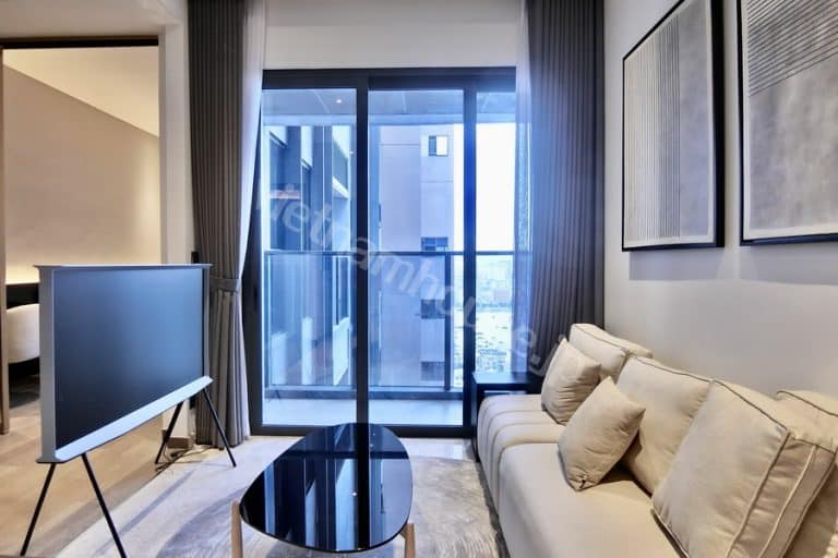 Thuê căn hộ The Marq 1PN tầng trung – Yên tĩnh, nội thất cao cấp