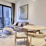 Thuê căn hộ 1PN The Marq tầng cao – Nội thất mới, view thoáng mát