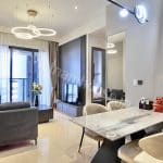 Thuê The Marq 2PN tầng view đẹp – Nhà mới, full nội thất
