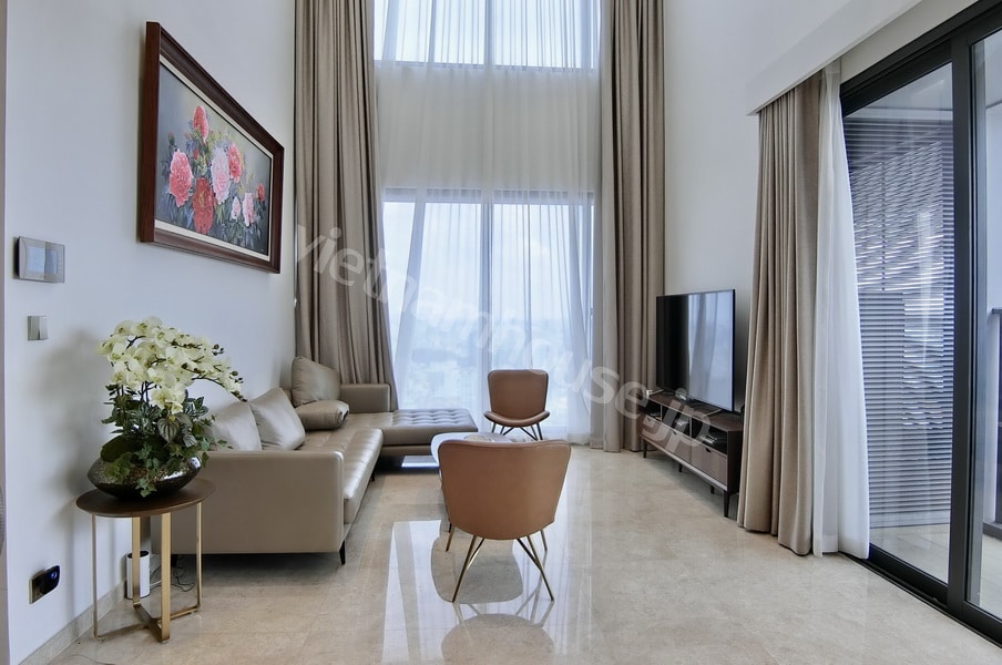 Cho thuê căn hộ 4PN The Marq – Nội thất xịn, tầm nhìn tuyệt đẹp