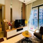 Bán căn hộ 1 phòng ngủ The Marq – Đầy đủ nội thất, tầng cao thoáng mát